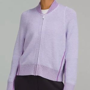 Lululemon Reversible Double-Knit Zip-Up Sweater